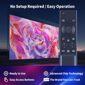 Bn59-01358B Nouvelle T&eacute;l&eacute;commande De Rechange Compatible Avec La T&eacute;l&eacute;commande Samsung Smart Tv - Neuf