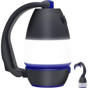 Lampe De Camping Led 3 En 1, Torche Portative Et Lampe De Bureau 5 Modes Avec Câble Usb - Neuf