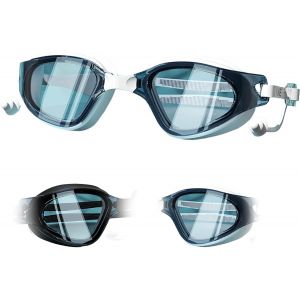 Letnerny-Lunettes De Natation Optiques Avec Correction Visuelle | Dioptrie De -0 À -6,0 | Anti-Buée | Protection Uv | Ajustement Parfait | Avec Boîte Solide - Neuf