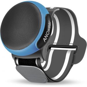 CPWO-Haut-Parleur Bluetooth Portable Multifonction À Porter (Poignet,Clip Vêtements,À Accrocher),Microphone Intégré,Résistant À L'Eau,Idéal Sport Outdoor,Randonnée,Running - Neuf