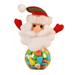 Bonbons De No&euml;l Jar Mini Vieil Homme Candy Jar - Neuf