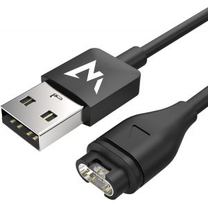MEVRONISSHOP-Wonder Full Power &iquest; C&acirc;ble de Charge USB Compatible Garmin F&iquest;nix, Forerunner, V&iacute;voactive, V&iacute;vomove &iquest; 1 m&egrave;tre &iquest; Charge et Sync &iquest; Montres 6X, 7X, 5 Plus, 945, S60, Tactix, etc. - Neuf