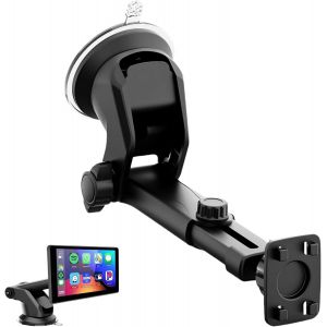 Support Pour Écran Carplay, Tableau De Bord Support À Ventouse Pour Portable Autoradio Gps Pare-Brise Support De Téléphone Pour Voiture - Neuf