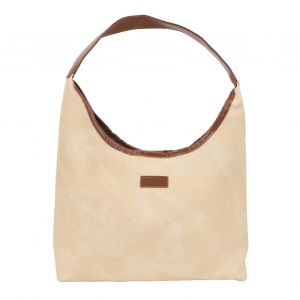 Sac à bandoulière pour femme en cuir PU souple minimaliste avec poignée supérieure - Sac à main pour un usage quotidien - Beige - Neuf