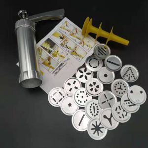 Presses À Biscuits, Presse À Pâtisserie Avec 20 Accessoires Et 4 Accessoires De Pulvérisation, Moule À Pâtisserie Diy, Outils De Fabrication De Biscuits, Outils De Pâtisserie Maison - Neuf