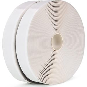 Lot De 2 Bandes D'&eacute;tanch&eacute;it&eacute; Auto-Adh&eacute;sives Blanches En Butyle 2,5 Cm X 10 M Pour R&eacute;paration De V&eacute;hicules R&eacute;cr&eacute;atifs,Fen&ecirc;tres,Vitres,Bateaux,&Eacute;tanch&eacute;it&eacute; De Toit En Epdm (Wst232) - Neuf