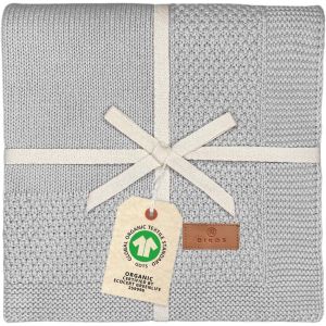 Tianyi-® Couverture Pour Bébé En 100% Coton Bio Gots | Couverture Tricotée Douce Pour Nouveau-Né Avec Bordure Pour Fille/Garçon Toute L'année | Durable En Coton | Cadeau De Naissance - Neuf