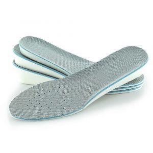 Semelles Augmentation De La Hauteur Unisexe Pack De 2, 3,5 Cm Ascenseur, Perm&eacute;able &Agrave; L'air Suer-Absorbant Sport Semelles, Eu39 Gris - Neuf