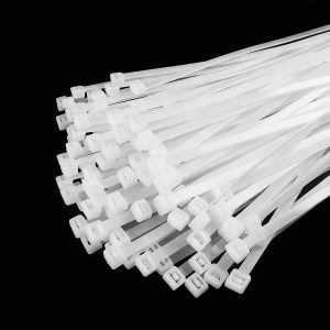 MEVRONISSHOP-250 Pi&egrave;ces Colliers de Serrage Professionnelles, 300mm X 4.5mm Collier de Serrage Plastique, Serre Cable Plastique, pour la Gestion des C&acirc;bles, le Jardinage, la Maison, pour L'int&eacute;rieur - Neuf