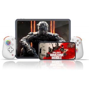 Contr&ocirc;leur pour iPhone/Pad/Android/tablette, contr&ocirc;leur D8 pour Switch/PS/PC Hall effets Joysticks jouer COD, contr&ocirc;leur Android, Cloud Gaming/Remote Play,&eacute;mulateurs - Neuf