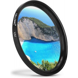 Filtre Uv Pour Objectifs Photo Compatible Avec De 40.5Mm, Filtre Ultraviolet, Protection D'Objectif, Bloquant Soleil, Parfaitement Transparent[Z1702] - Neuf