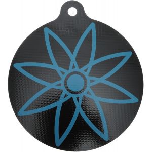 AYUHR-Protège-Plaque En Silicone Pour Induction, Diamètre 22Cm, Protège Plaque À Induction, Tapis Antidérapant Pour Empêcher Les Casseroles De Glisser, Noir Bleu - Neuf