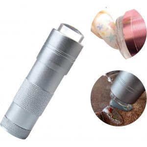 Mini Uv Led Nail Lamp Presser,Portable Push Nail Lamp Uv Light Presser,Presser Aplatit Nail Decor - Neuf