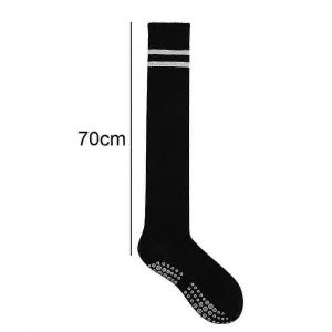 Chaussettes Hautes Sans Orteils Longues Antidérapantes - Anti Dérapant Noir - Neuf