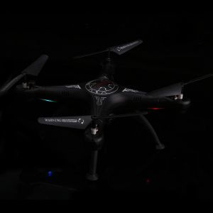 Drone Helicoptere Telecommande Wi-Fi Avec Camera (Batterie Unique Noire) - Neuf