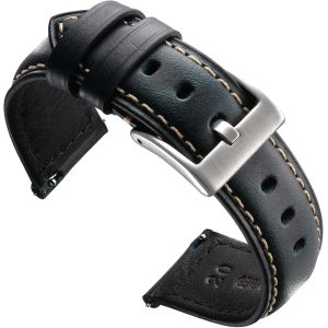 Eryi-Bracelets De Montre De Rechange En Cuir Vintage À Libération Rapide Pour Homme Et Femme 18 Mm, 20 Mm, 22 Mm, 24 Mm - Neuf
