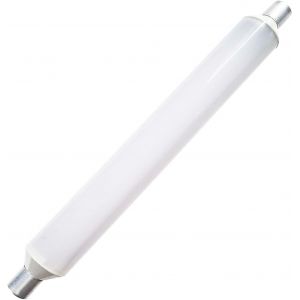7w Tube Led Linolite S19 Blanc Chaud, S19 Ampoule Led Équivalence 70w Incandescence Ampoule, Neon Led 310mm S19 Pour Miroirs Et Lampes Peinte, 1 Pièce[Amp742090] - Neuf