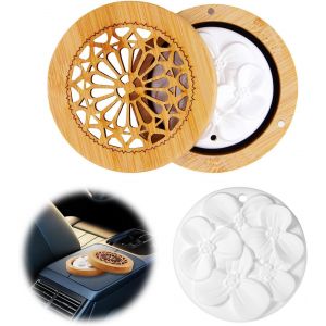 Diffuseur D'huile Essentielle En Plâtre Diffuseur Parfum Maison Diffuseur De Parfum Diffuseur De Parfum Pour Maison, Bureau, Voiture, Chambre, Salle De Bain - Design Élégant, Bleu, Sans Bruit, Diy - Neuf