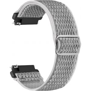 Kal-Bracelet De Montre Élastique En Nylon - 16 Mm, 18 Mm, 19 Mm, 20 Mm, 22 Mm - Bracelet De Rechange Sport Réglable Et Respirant Pour Homme Et Femme - Neuf