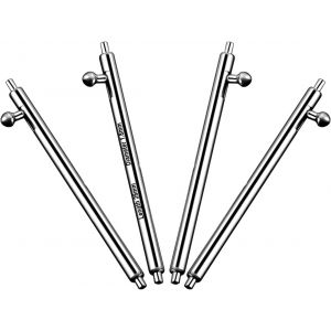 KAL-4 Morceaux Quick Release Spring Bar 18Mm / 20Mm / 22Mm / 24Mm / 26Mm Barre À Ressort Acier Inoxydable 1,80Mm Ø Pour Tête De Montre Connexion Bracelet - Neuf