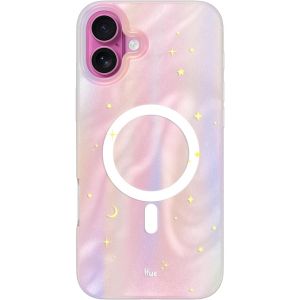 MEVRONISSHOP-Hue Coque Magn&eacute;tique pour iPhone 16 Compatible avec Magsafe - Pare-chocs &agrave; 360&deg; - Coque de t&eacute;l&eacute;phone mignonne et unique pour filles et femmes - Nuit de r&ecirc;ve - Neuf