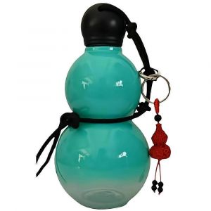 Bouteille D'eau Retro En Forme De Gourde De Grande Capacite De 800 Ml Pour Le Sport, Les Voyages, Bouilloire Portable En Pc (Sans Bpa) - Neuf