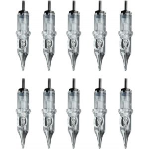 Kalanka-10pcs Aiguilles Pour Cartouche Aiguille Tatouage 5rl De Tatouage Aiguilles De Cartouche De Tatouage Pour Aiguilles Tatouage Stylo Machine Tatouage Rotatif Tattoo Needle-Liner Needle-Shader - Neuf