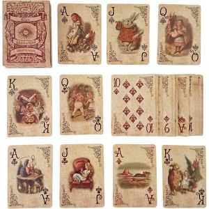 Sansh-Alice Au Pays Des Merveilles Cartes À Jouer Parti Accessoires Décoration Thème Complet Par ® - Neuf
