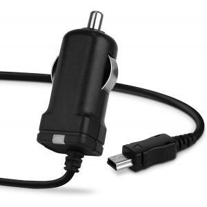 Chargeur GPS Allume-Cigare Voiture Mini USB 1A/1000mA Compatible avec 5V Cable 1.1m Charge Auto 12V Camion 24V Navigation - Neuf