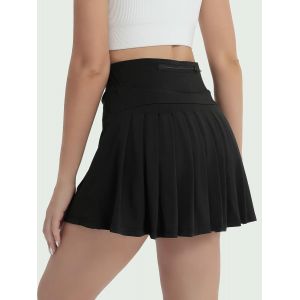 Jupe Tennis Femme Sport Plissée Haute Short Jupes De Golf Badminton Yoga Chic Mini Avec Poche - Neuf