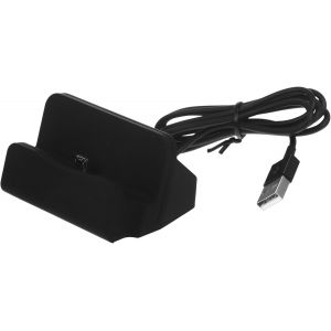 Chargeur De Usb Micro Noir Station Accueil Compatible Edge Note Charge Rapide Synchronisation - Neuf