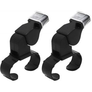 Acdsgd-Lot De 2 Sifflets De Sport Avec Prise En Main Pour Doigt - Sifflet Puissant Et Net - Sifflet D'arbitre - Sifflet De Netball Pour Entra&icirc;nement Et Camping En Plein Air - Neuf