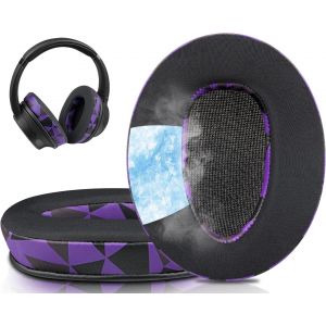 KAL-Mousse Coussin Coussinets Pour Sony Wh-Ch700N (Whch700N) & Mdr-Zx780 (Zx780Dc)/Mdr-Zx770 (Zx770Bn Zx770Bt), Pour Mdr-R (10Rnc 10Rbt) Over-Ear Casque - Neuf