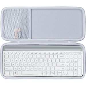 Dur Étui Housse Cas Compatible Avec Logitech Mk470 Combo Clavier Et Souris Sans Fil (Blanc) - Neuf
