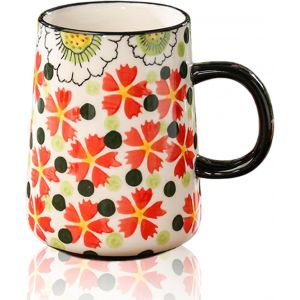 Eryi-Grande Tasse À Café En Céramique 500 Ml, Tasse À Thé, Tasse À Café Classique Avec Poignée, Cadeaux Pour Maman, Femme, Tasse À Cappuccino, Tasse Xxl Pour Le Bureau Et La Maison - Neuf