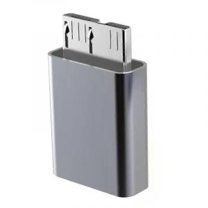 Adaptateur Micro B USB C 30 mâle vers type C femelle Connecteur Type-C USB30 Micro B pour disque dur externe Disque dur Câble HDD - Neuf