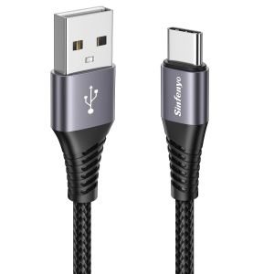 Meimie-Câble Usb C Charge Rapide[3m],Cable Usb Type C Chargeur Nylon Tressé Compatible Avec Iphone 16 15 Pro Max,Samsung Galaxy S25 S24 S23 Ultra A55 5g A54 A53 A35 A34 A25 A15 S22 S21 S20 Plus - Neuf