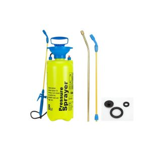 Pulv&eacute;risateur de jardin de 8 L avec buses r&eacute;glables et lance t&eacute;lescopique pour l'entretien des pelouses et des plantes - Neuf