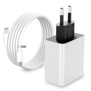 CMWX-Google Chargeur rapide USB-C Pixel 30 W, c&acirc;ble de charge USB C 2Mpour Google Pixel 8 Pro 8 6a 7a 7 Pro 7 Pixel 6 Pro 6 5a 5 4a 4 4XL 3a 3XL 2XL Compatible avec Samsung iPhone Xiaomi Huawei etc. - Neuf