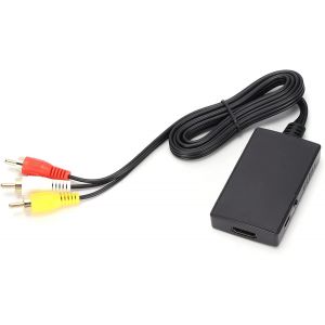 Interface Multimédia HD Convertisseur Vidéo Décodeur Ancien Adaptateur TV Facile à Utiliser Plug Play Portable Flexible NTSC PAL Compatible Lecteurs Blu Ray Moniteurs VHS - Neuf