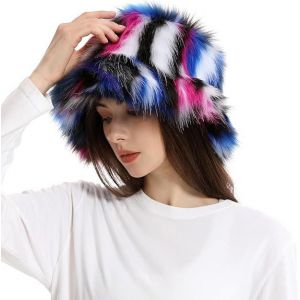 ¿C¿Générique En Peluche Bobs Femmes Chaud Épais Bob Chapeau D'hiver Chic Et Élégant Kawaii Beanies Moelleux Casquette Trendy Chapkas En Fourrure De Velours De La Mode Casquettes, Chapeaux Beanies - Neuf