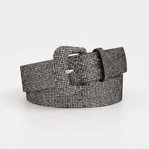 Paillettes Taille Ceinture Mode Large Ceinture Femmes Jeans Jupe Ceinture Glitter Lady Cummerbunds Faux Cuir Alliage Boucle Shinning - Neuf