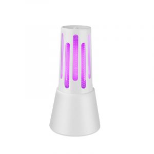 Lampe Anti-Moustiques Blanche, Anti-Moustiques Domestique, Photocatalyseur, Type De Choc Électrique - Neuf