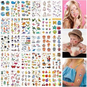 FEW-Tatouage Enfant, 30 Feuilles Mixte Tatouage Ephemere Enfant, Faux Tatouage Enfant Garcon fille Tatoo Kit pour Jouet Enfant Pinata Petit Cadeau Anniversaire Enfant Decoration - Neuf