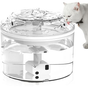 Chenquansarl-Fontaine À Eau Pour Chat - 1,8 L - Ultra Silencieuse - Arrêt Automatique - Avec Interface Usb - Neuf