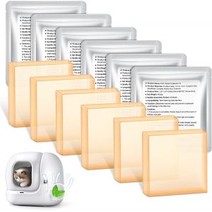 Cmws-Lot De 6 Désodorisants Pour Litière Pura Max/Pura Max 2 Autonettoyant, Destructeur D'odeurs N50 Pour Litière De 76 L, Auto-Nettoyant, Élimine Les Odeurs, Sûr Et Efficace - Neuf