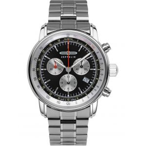 Mens Watch Zeppelin 8888mb-2, Quartz, 43mm, 5atm - Neuf