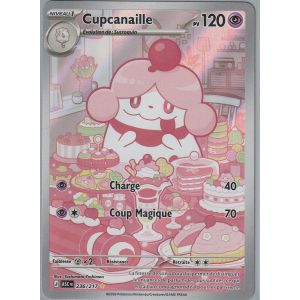 Carte Pok&eacute;mon - Cupcanaille 236/217 - Secr&egrave;te Rare - H&eacute;ros Transcendants - Neuf