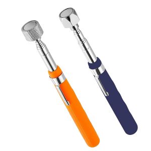 KALANKA-Lot de 2 outils de prise de vue magn&eacute;tiques t&eacute;lescopiques, force de traction de 20 lb, barres magn&eacute;tiques t&eacute;lescopiques pour ramasser, antid&eacute;rapantes, longues, extensibles pour petits outils - Neuf