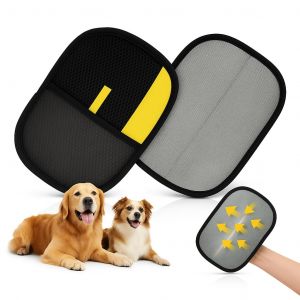 Kalanka-2 Pcs Gant Poil Chat,Gant Anti-Poils D'animaux,Gant Anti Poils Animaux Pour Chat Et Chien,Gant Pour Enlever Les Sur Canap&eacute; Tapis V&ecirc;tements,Gant Brosse Toilettage - Neuf
